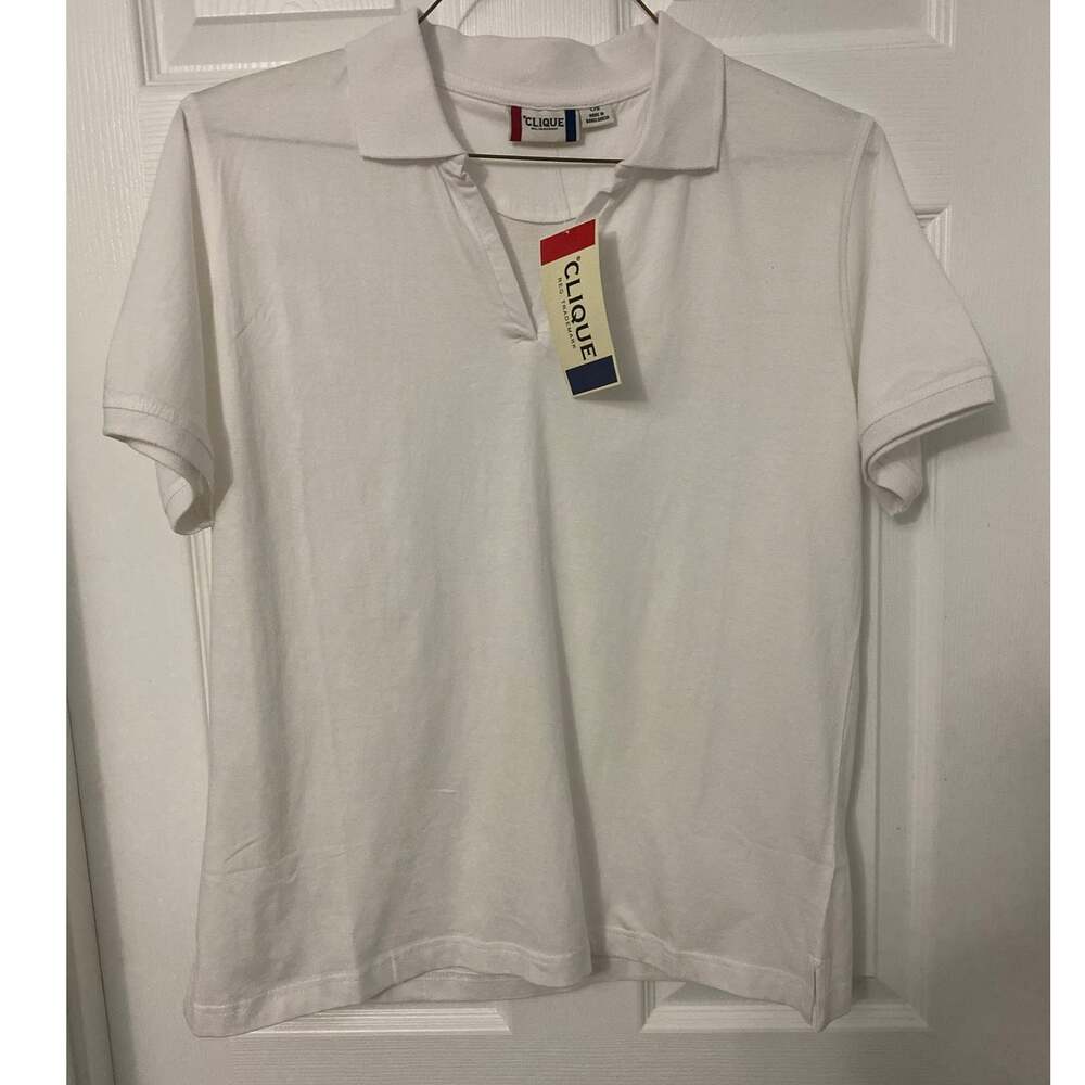 Clique Womens Polo Sze Large NWT